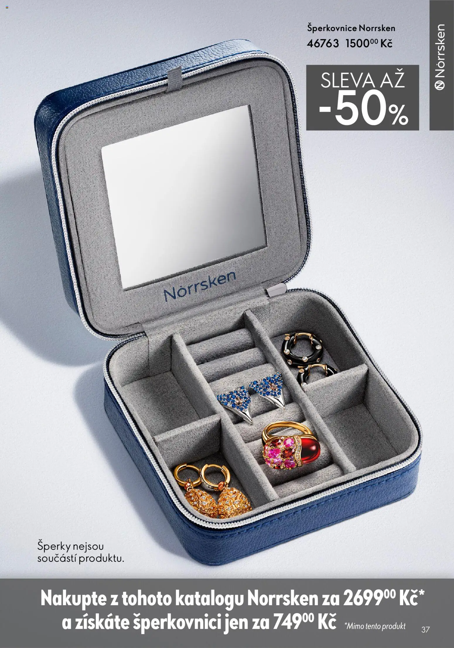 Oriflame katalog Norrsken od 29.01.2026 | Strana: 37 | Produkty: Šperky, Šperkovnice