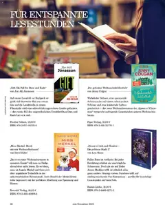 Globus Mio Magazin ab 01.11.2025 gültig | Seite: 26 | Produkte: Kamin, Bibliothek