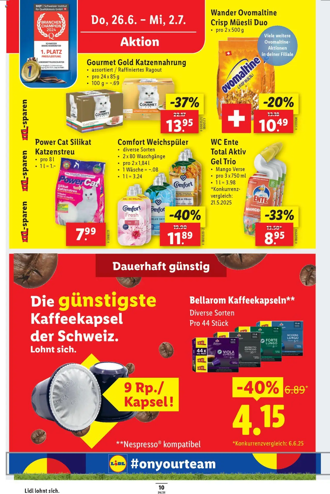 Lidl Aktionen ab 26.06.2025 | Seite: 16 | Produkte: Duft, Weichspüler, Mango