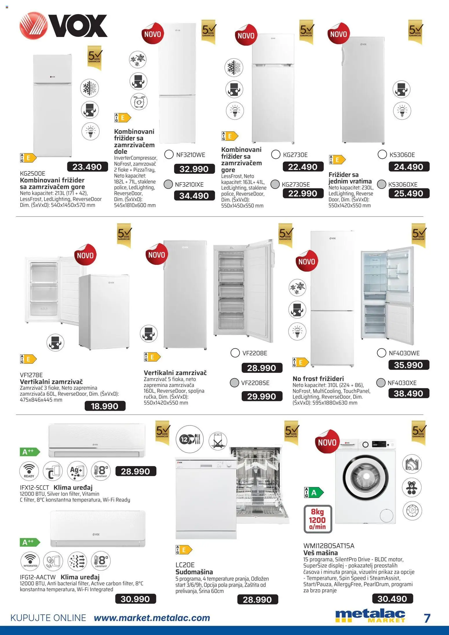 Metalac Market katalog - važi od 01.04.2026 | Strana: 7