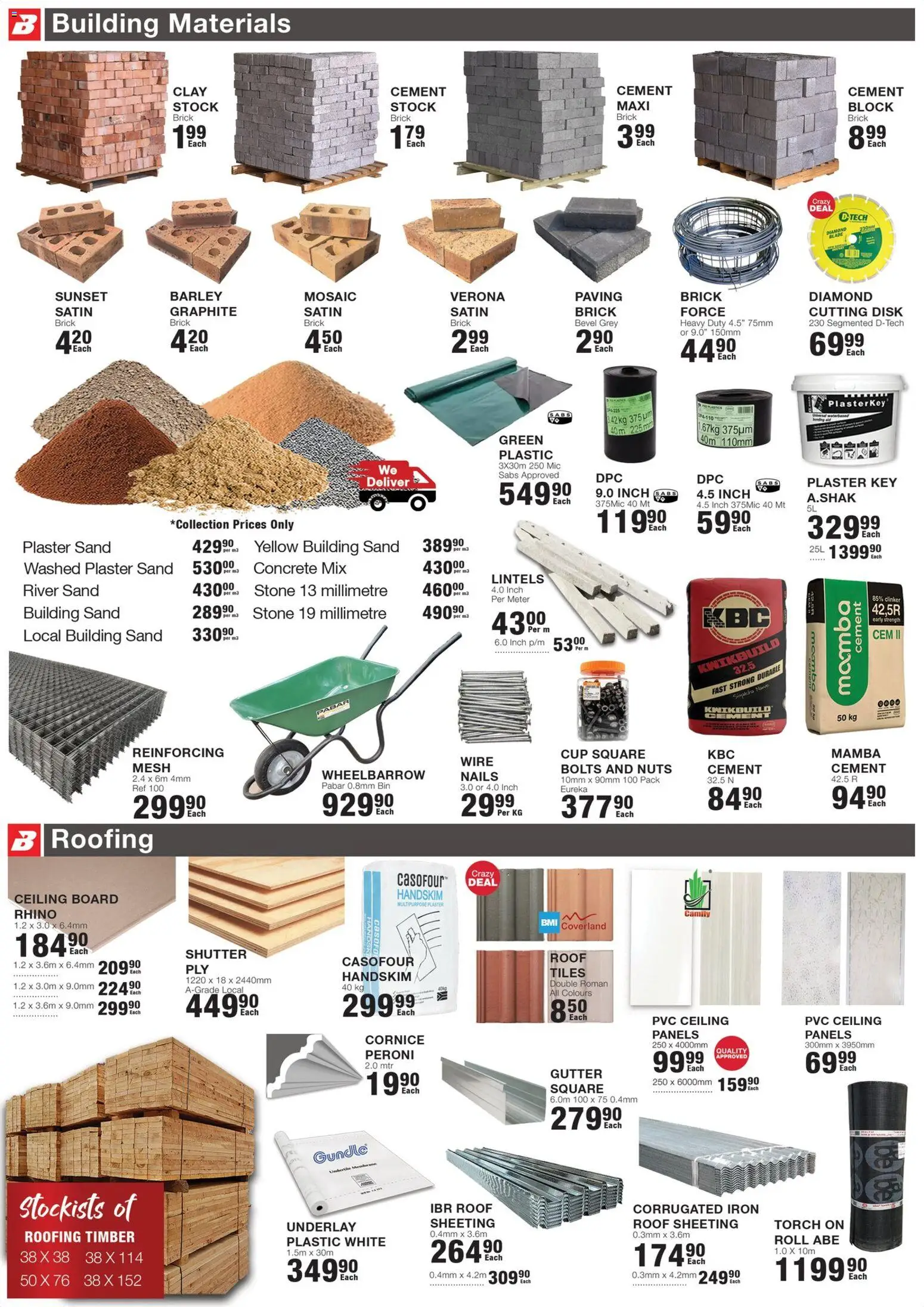 New Build It catalogue – valid from 23.03.2026 | Page: 9 | Products: Iron, Nuts, Stock, Clay