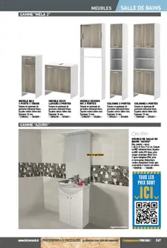 Brico Cash - Prévisualisation de Brico Cash catalogue valide à partir de 04.04.2025 | Page: 247 | Produits: Meuble, Porte, Portes, Miroir