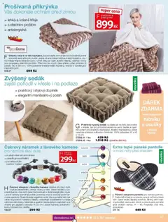 Náhled letáku Decodoma katalog Vánoce 2025 od 09.10.2025 | Strana: 47 | Produkty: Pantofle, Osušky, Přikrývka, Deky