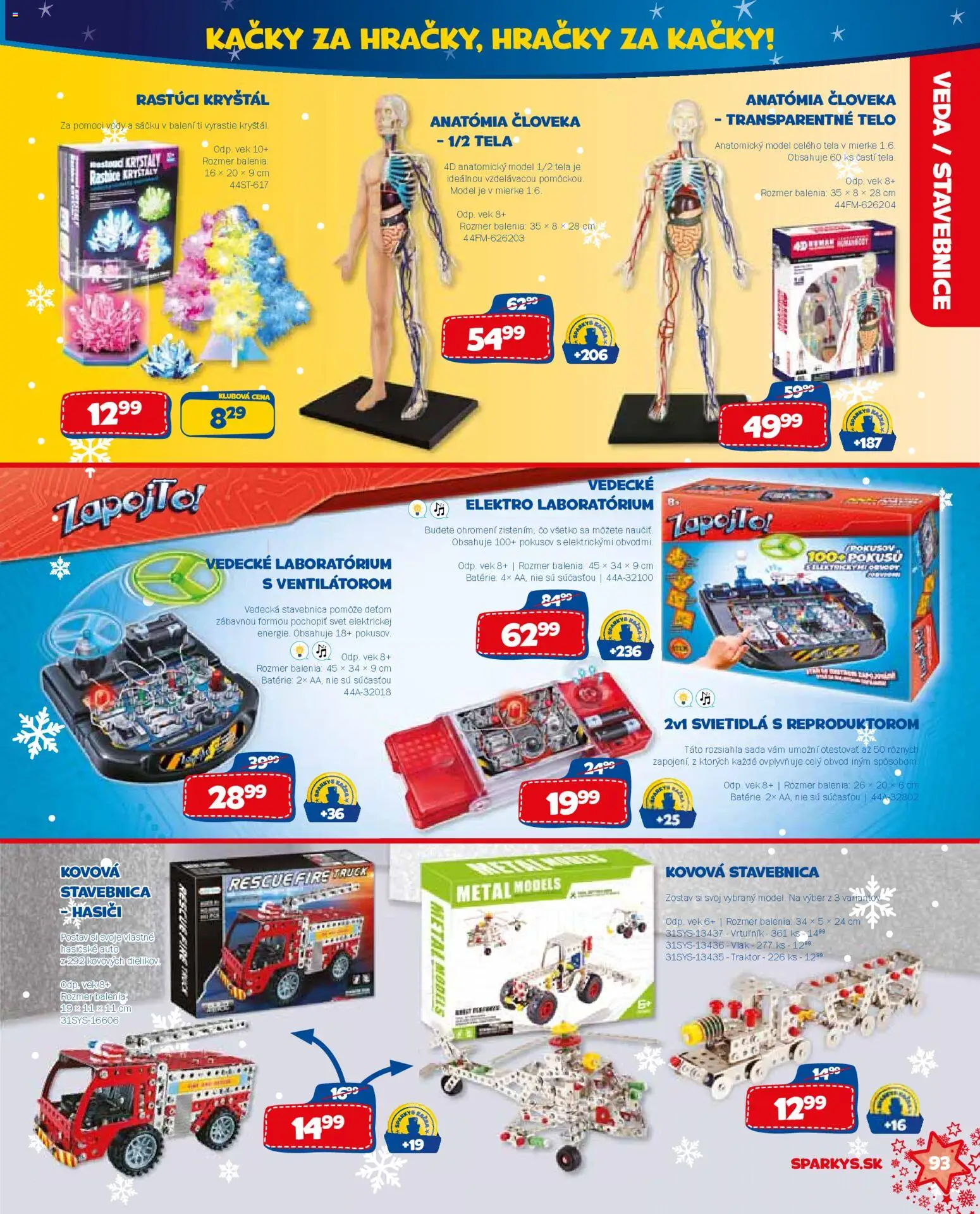 Nové ALLTOYS akcie – leták je platný od 19.11.2025 | Strana: 93 | Produkty: Svietidlá, Hračky