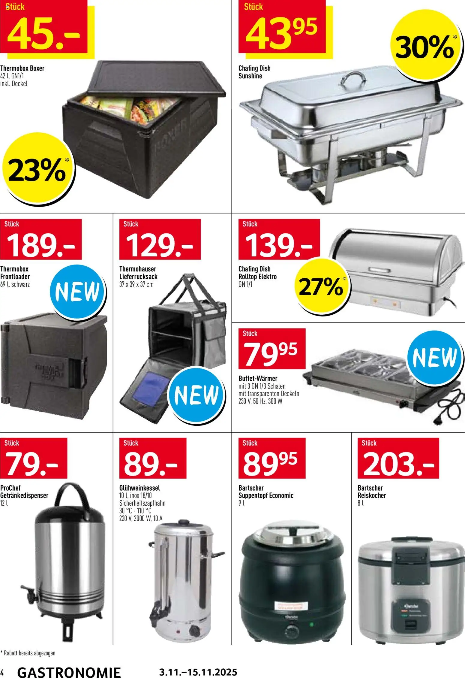 Prodega Aktionen Gastronomie – gültig ab 03.11.2025 | Seite: 4 | Produkte: Boxer