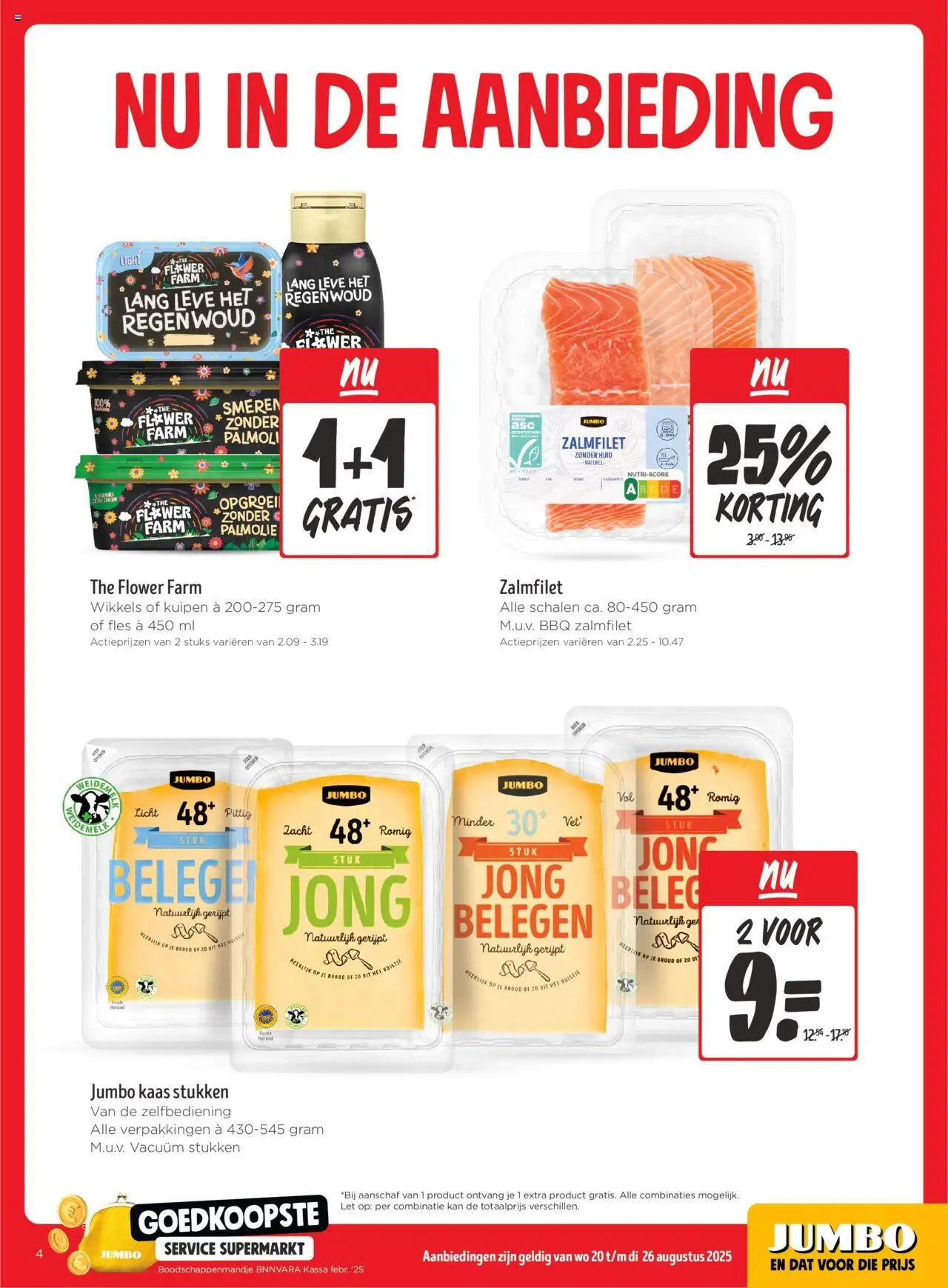  | Pagina: 4 | Producten: Kaas, Brood, Kan, Fles