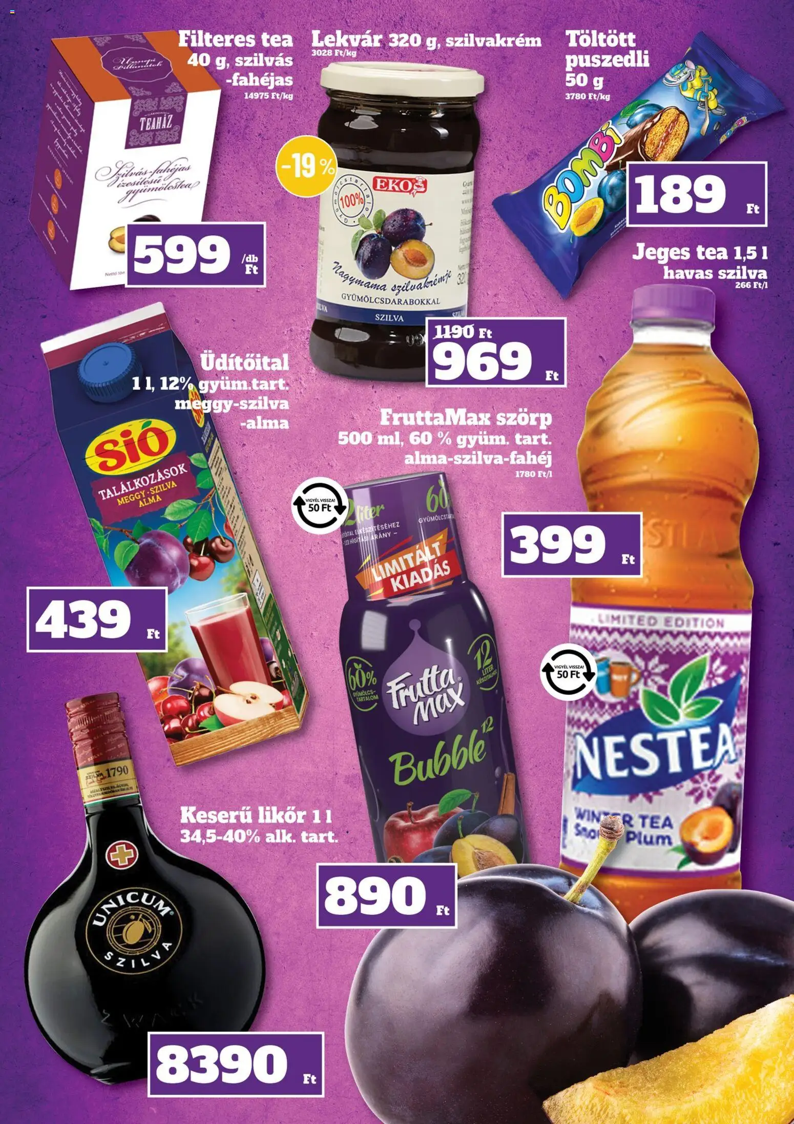 Family Diszkont akciós ujság - amely érvényes a következő dátumtól: 24.10.2025 | Oldal: 14 | Termékek: Szörp, Meggy, Tea, Likőr