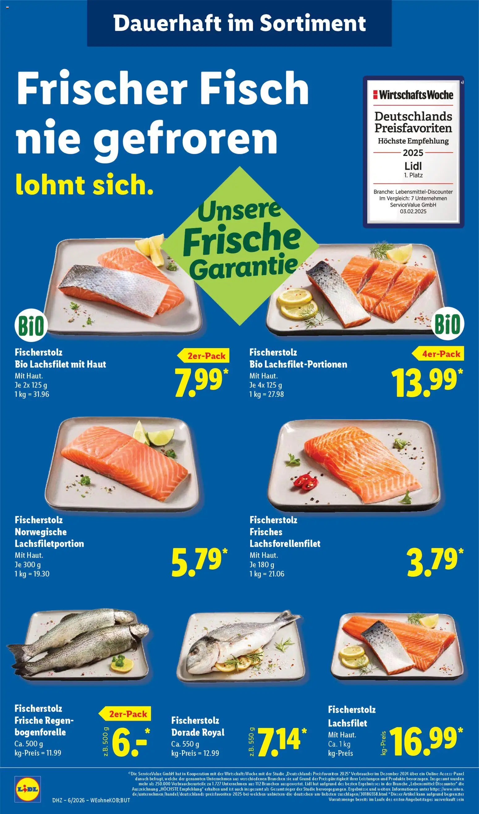 Lidl Prospekt Hilders – gültig ab 02.02.2026 | Seite: 18 | Produkte: Dorade, Fisch