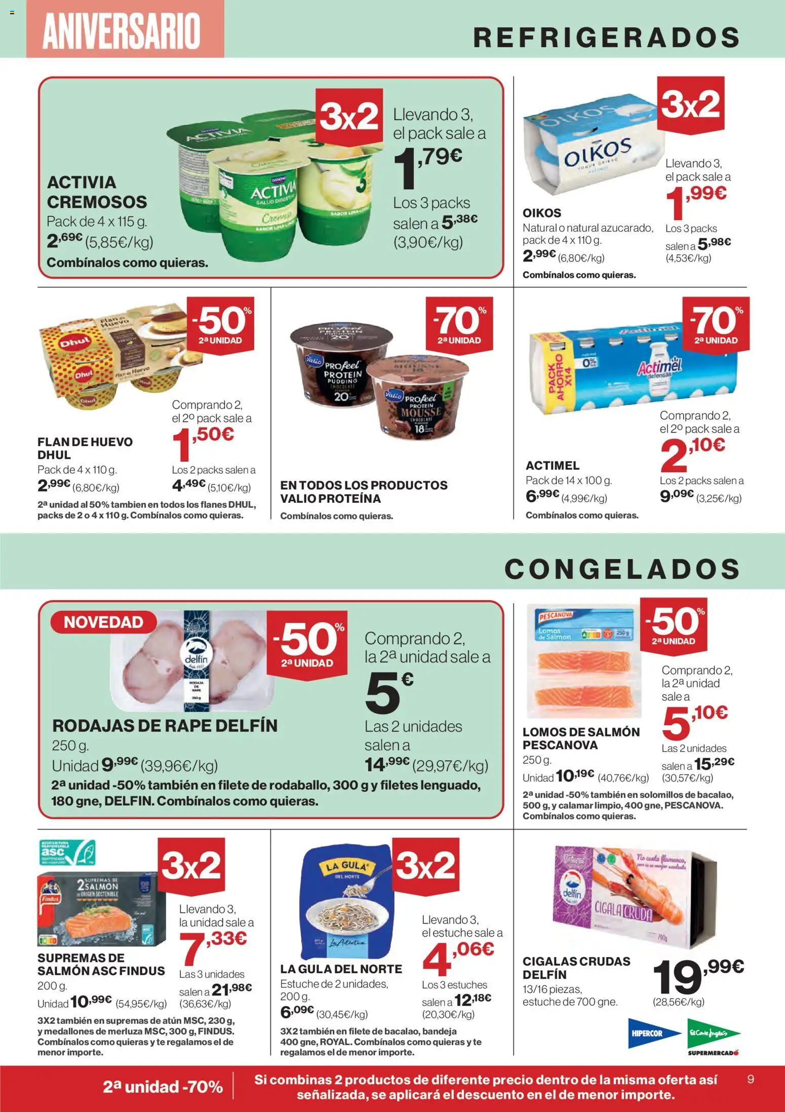 El Corte Inglés ofertas │ válido desde el 06.11.2025 | Página: 13 | Productos: Medallones, Mousse, Filete, Bandeja