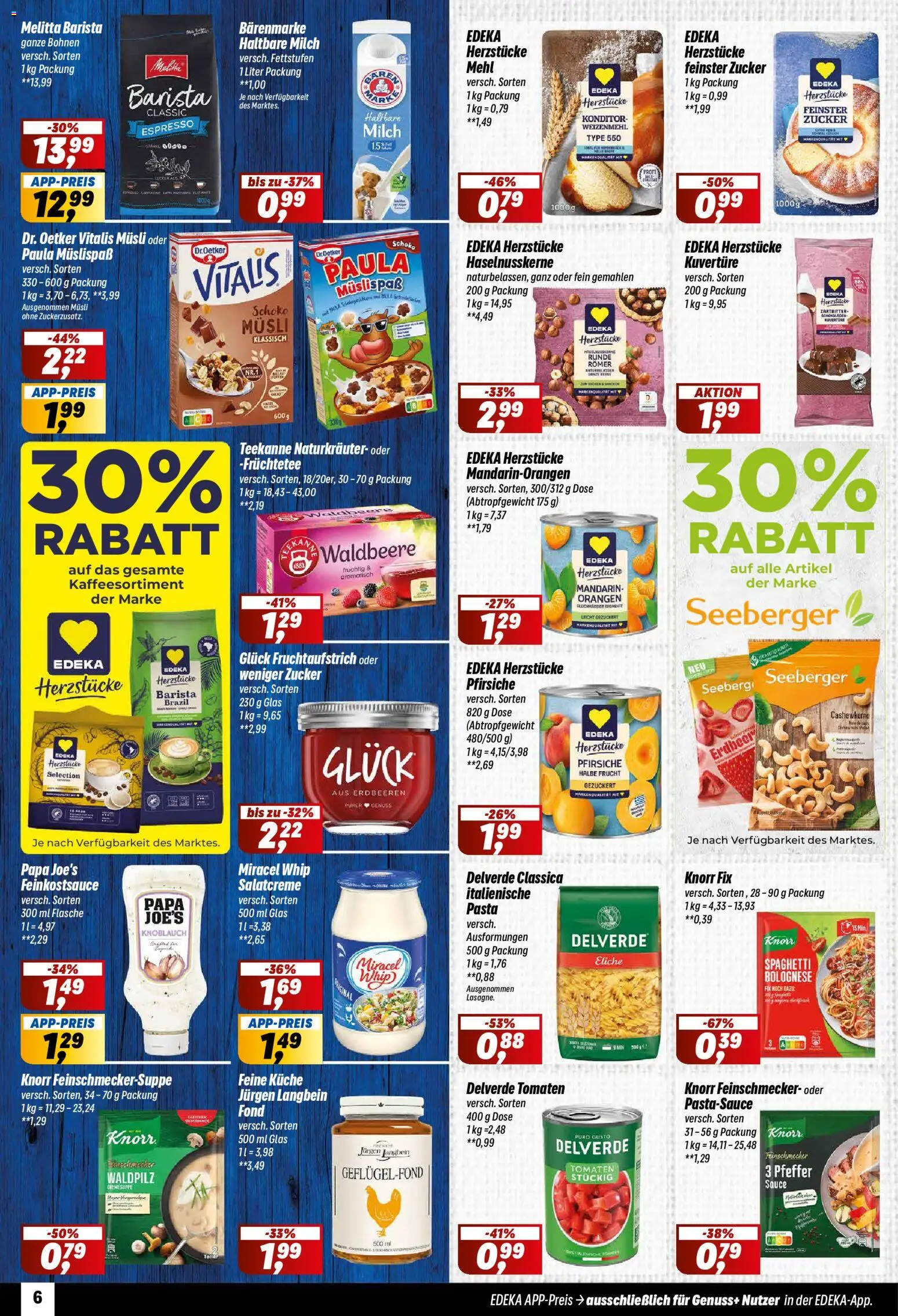 Simmel Prospekt 	 – gültig ab 16.03.2026 | Seite: 6 | Produkte: Miracel whip, Zucker, Pasta, Erdbeeren