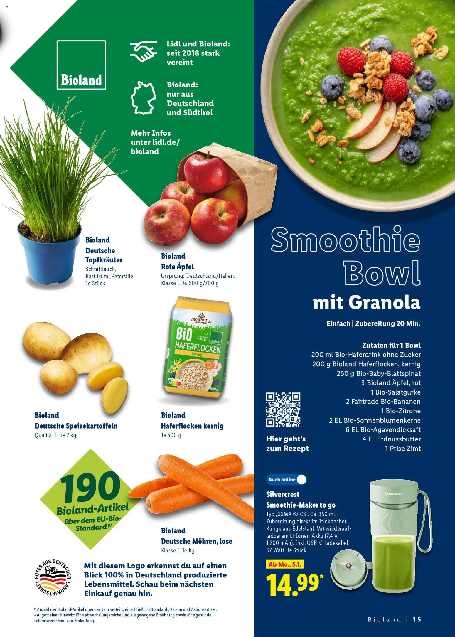 Lidl - Prospekt – gültig ab 28.12.2025 | Seite: 15 | Produkte: Äpfel, Zucker
