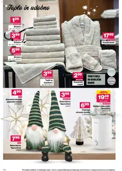 Mercator katalog akcije – veljaven od 05.11.2025 | Stran: 18 | Izdelki: Brisača, Plasc, Kopalni plasc, Copati