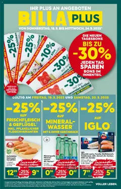 Billa Plus Flugblatt - Salzburg ab 18.09.2025 gültig