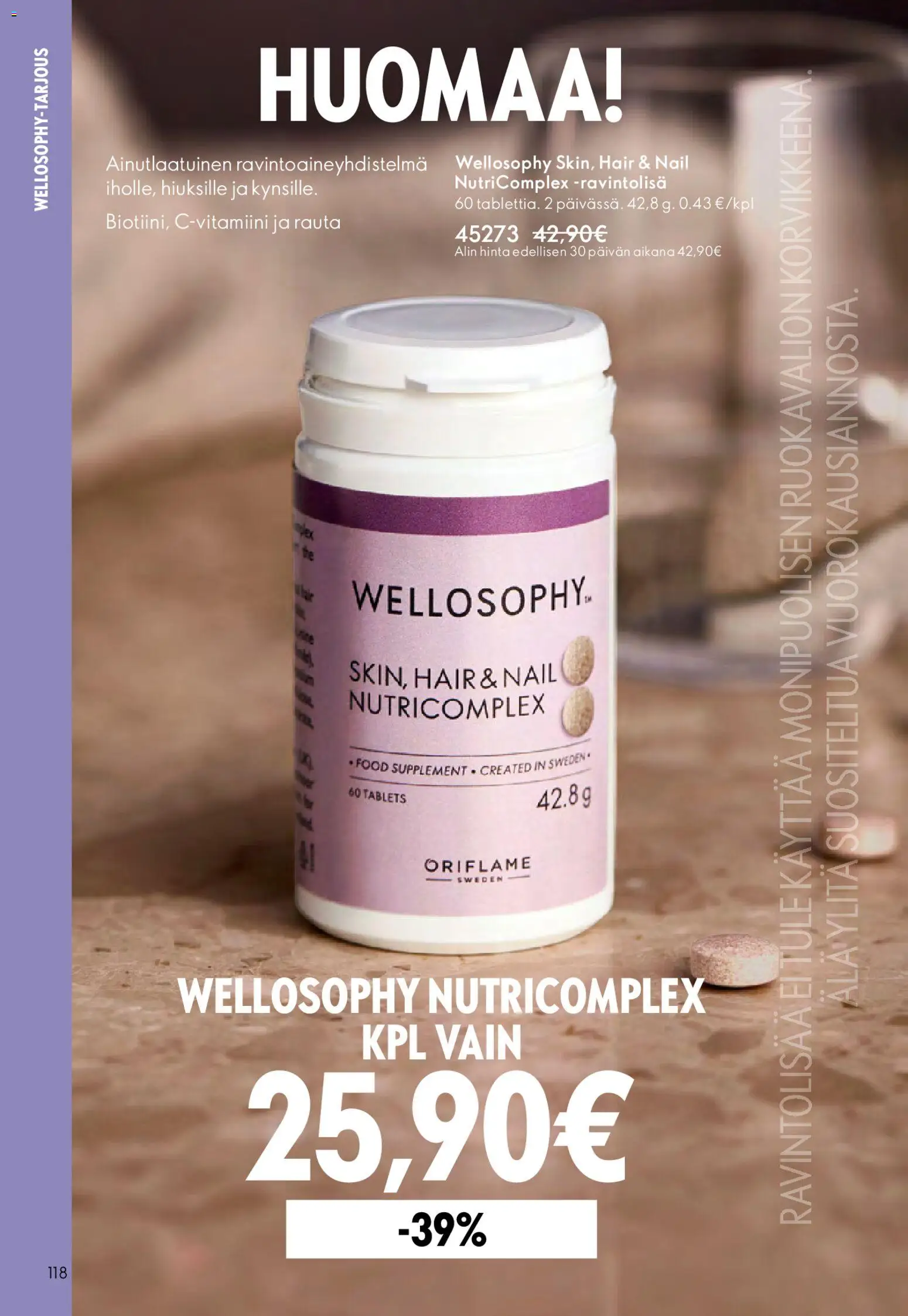 Oriflame - Esite 06 – voimassa 22.04.2026 alkaen | Sivu: 118