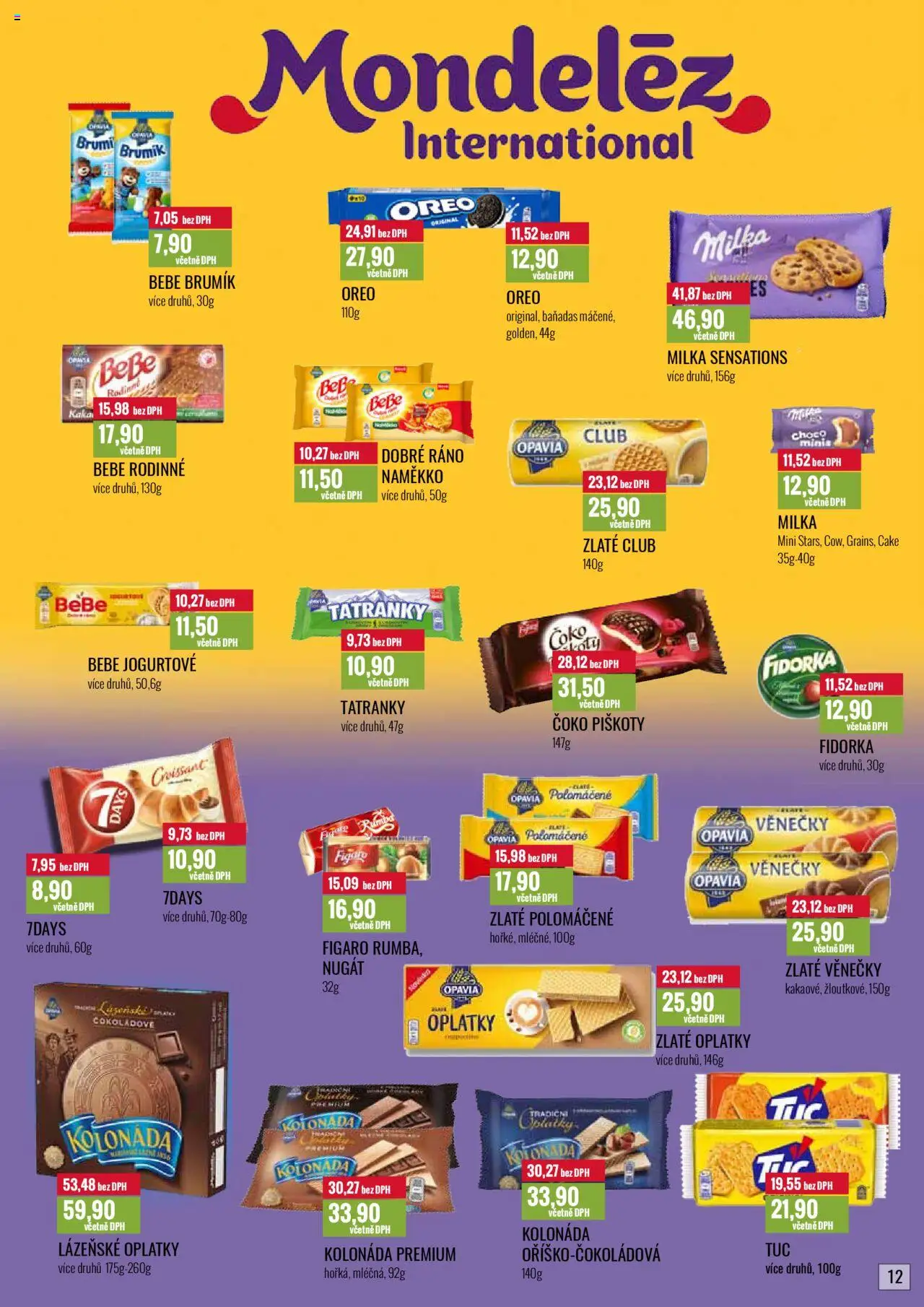 Ratio leták od 01.08.2025 | Strana: 13 | Produkty: Bebe Brumík, Lázeňské oplatky, Oplatky, Fidorka