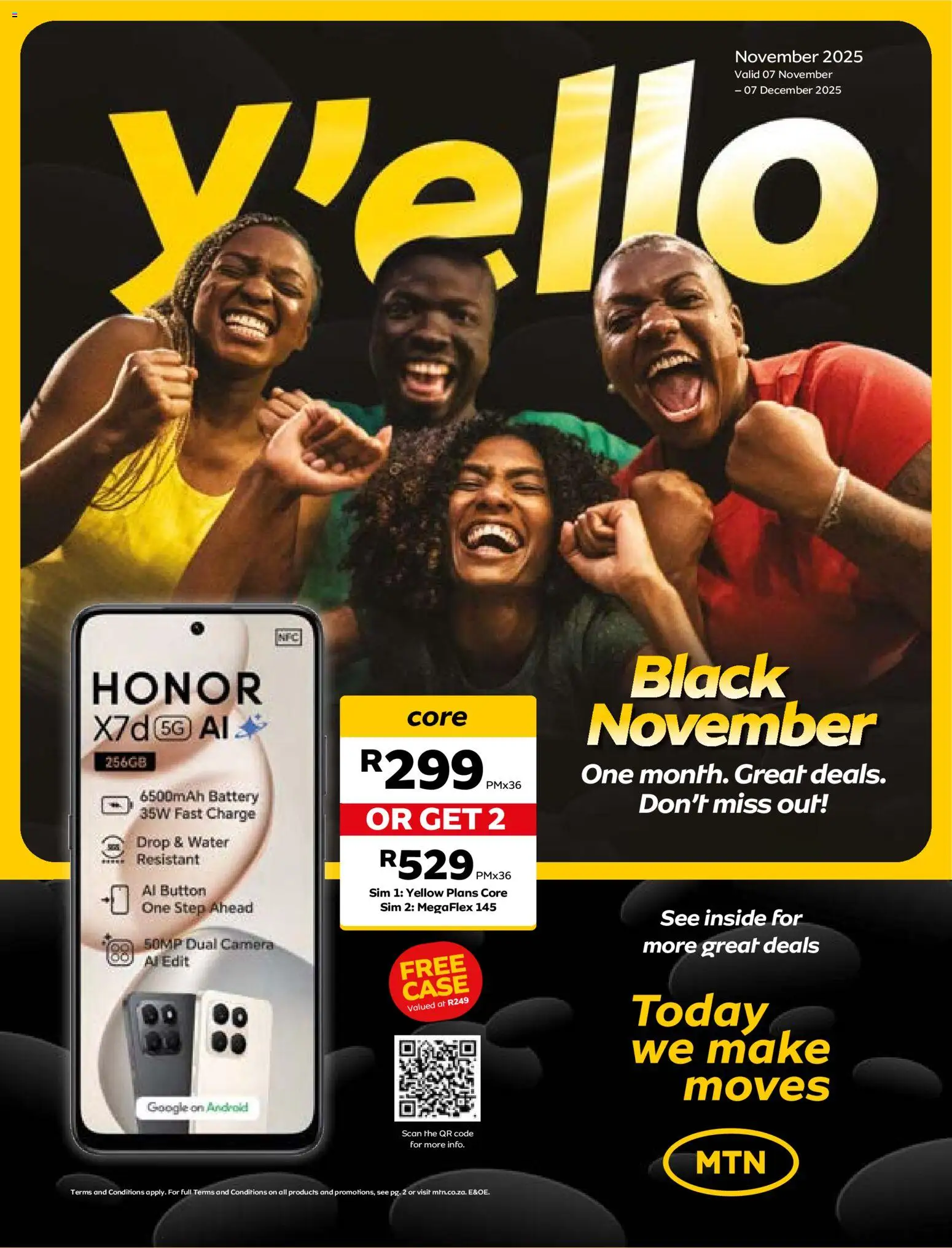 New MTN catalogue – valid from 07.11.2025 | Page: 1 | Products: Sim, Camera, Battery, Water