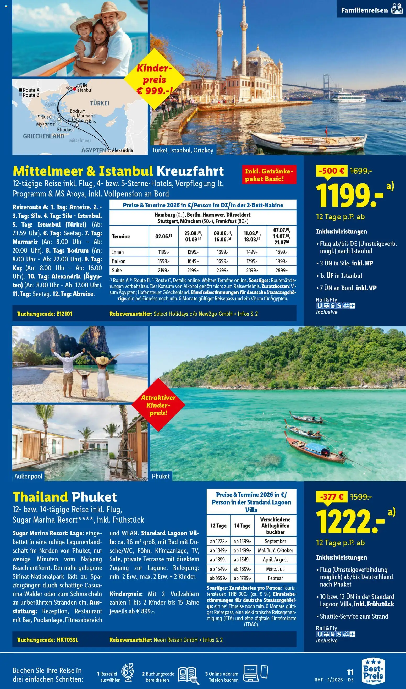 Lidl Reisen Prospekt 	 – gültig ab 29.12.2025 | Seite: 11 | Produkte: HP, Box, Bad, Uhr