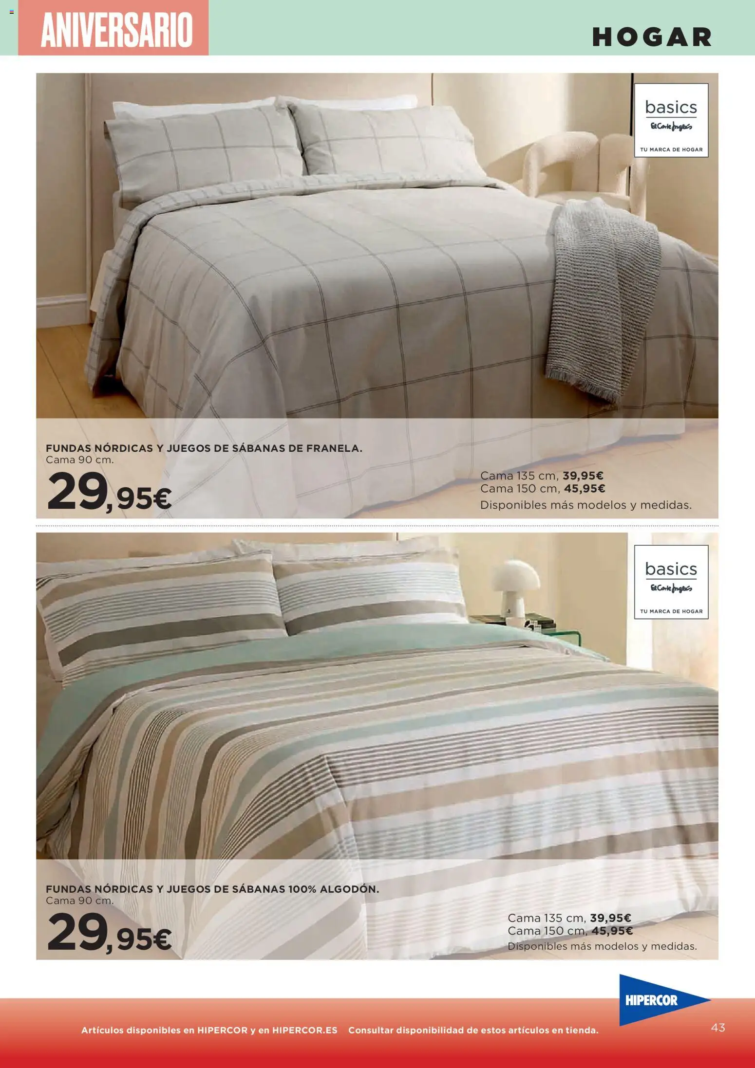 Hipercor catálogo │ válido desde el 23.10.2025 | Página: 56 | Productos: Cama