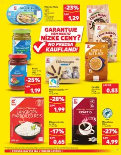 Kaufland leták platný od 08.01.2026 | Strana: 37 | Produkty: Káva, Ryža, Cereálie, Kakao
