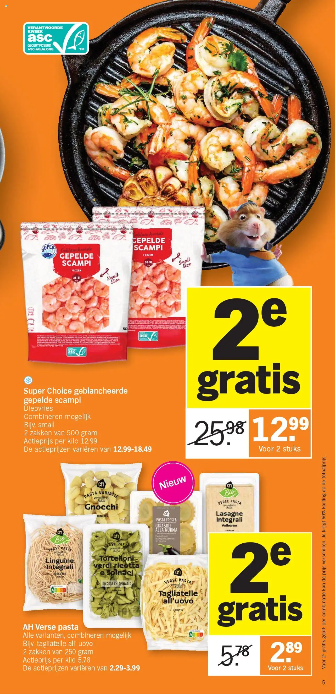 {H1} | Pagina: 5 | Producten: Lasagne, Pasta, Ricotta, Tomaat