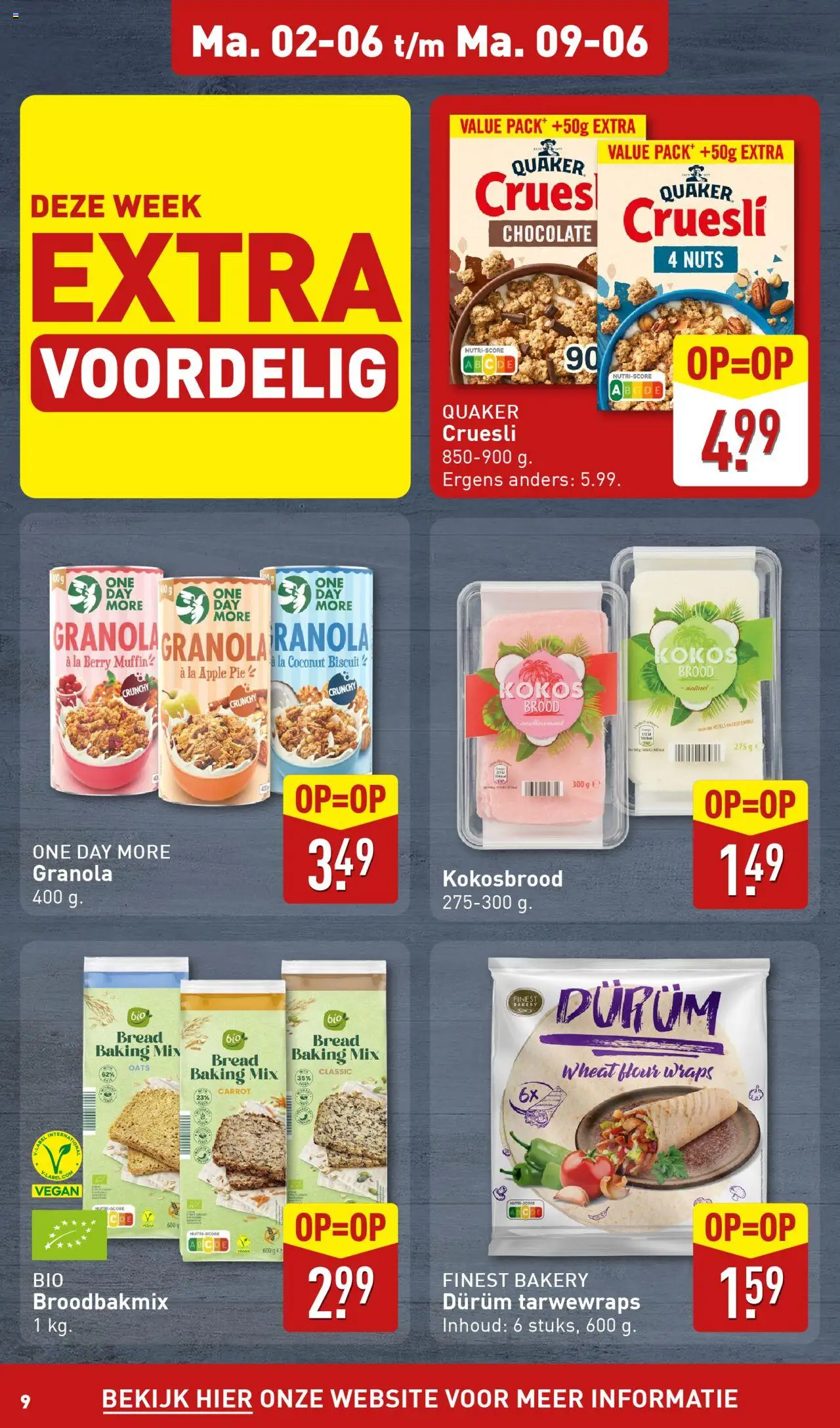  | Pagina: 9 | Producten: Brood, Muffin, La