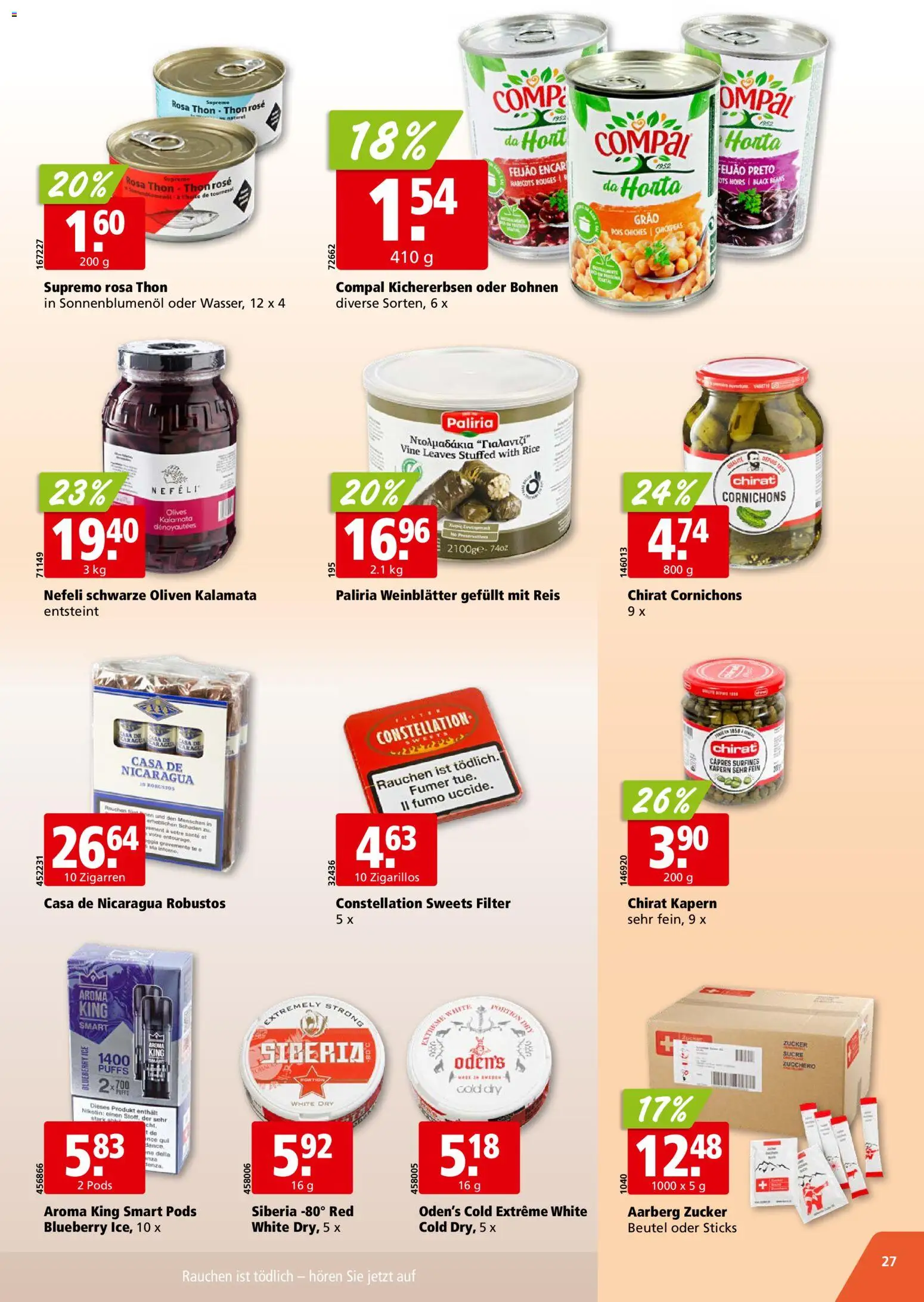 Aligro Aktionen – gültig ab 27.10.2025 | Seite: 27 | Produkte: Reis, Zucker