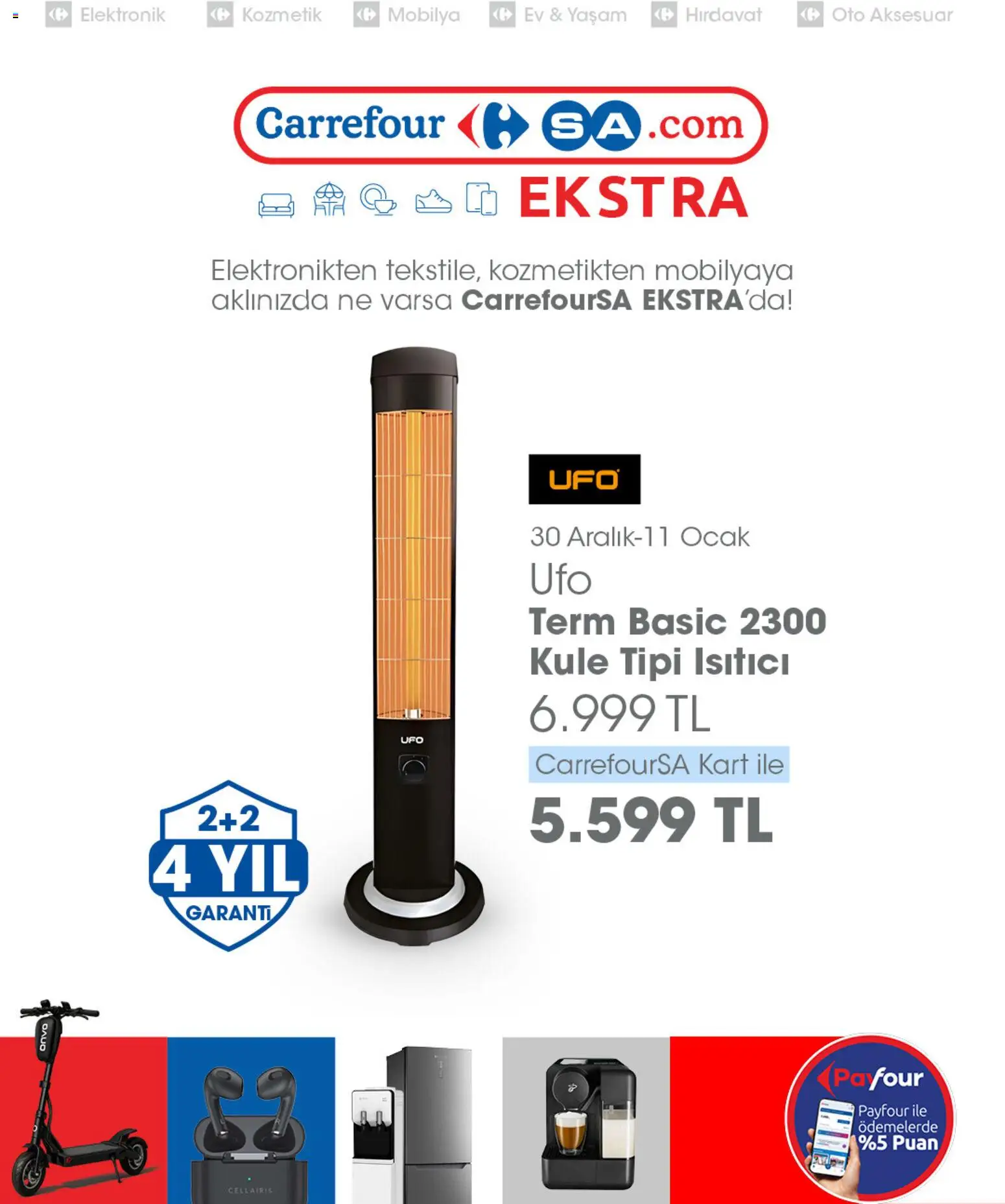 CarrefourSA İndirim - 30.12.2025 tarihinden itibaren geçerlidir | Sayfa: 4 | Ürünler: Ocak