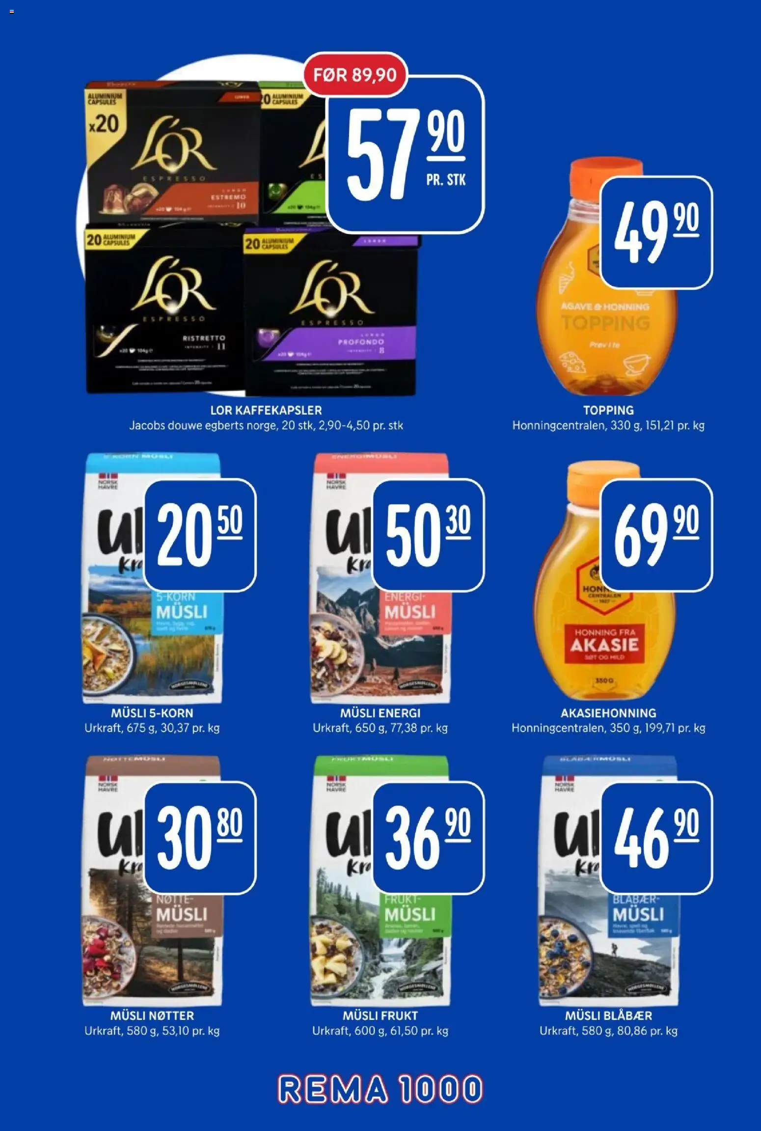 {H1} | Side: 39 | Produkter: Sistem desktop, Coupe-ongles, Nøtter, Musli