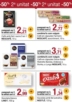 Vista previa Bonpreu folleto válido desde el 03.03.2026 | Página: 5 | Productos: Leche, Chocolate, Κεραία, Chocolate con leche