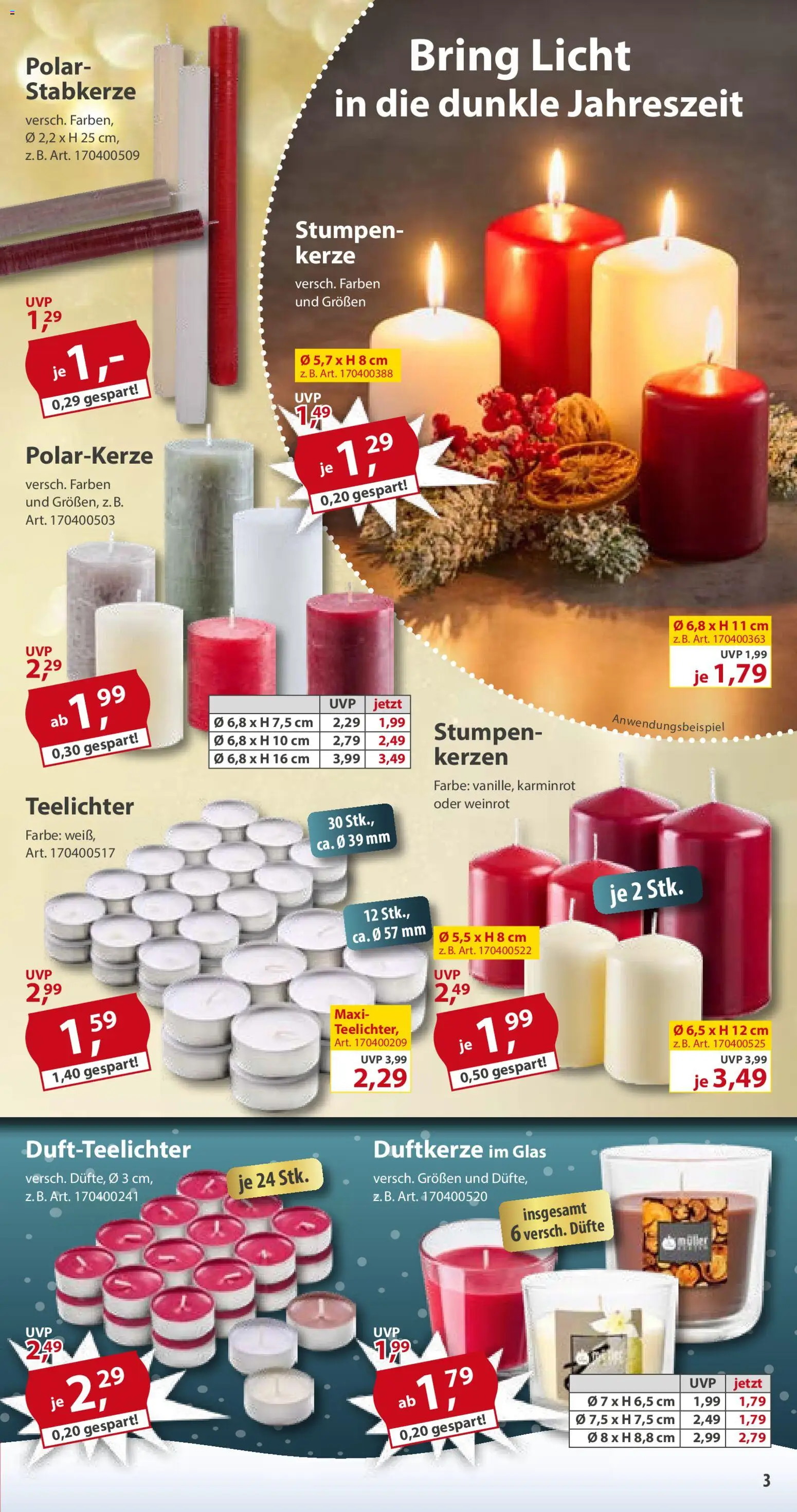 Sonderpreis Baumarkt Prospekt 	 – gültig ab 29.11.2025 | Seite: 3