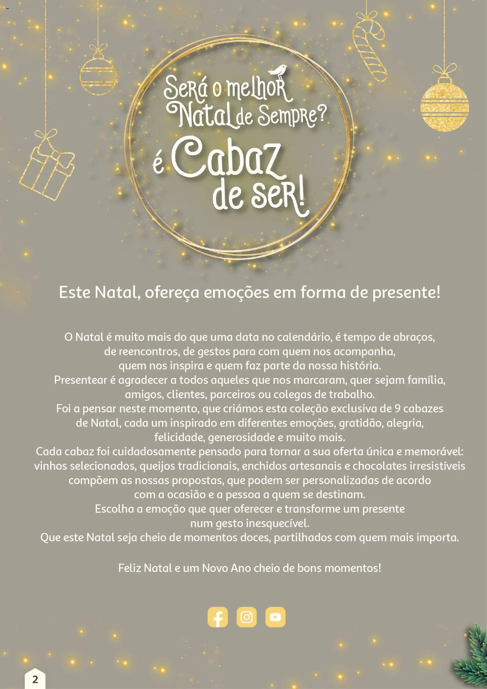 Auchan - Cabazes de Natal │ válido de 01.11.2025 | Página: 2 | Produtos: Chocolates