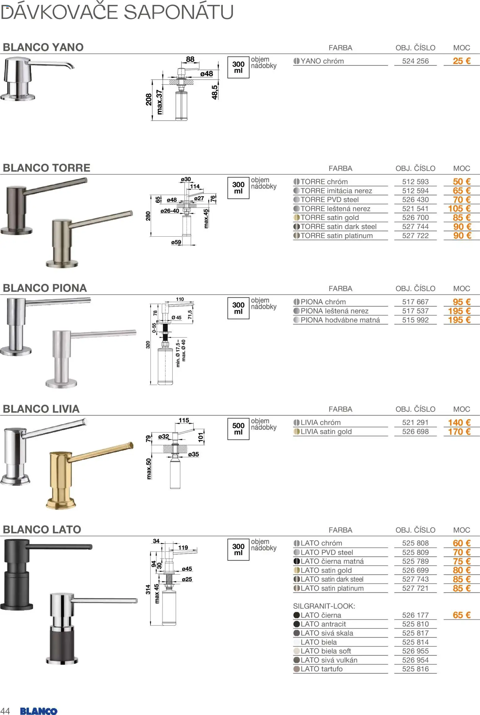 Nové Blanco akcie – leták je platný od 01.02.2026 | Strana: 44