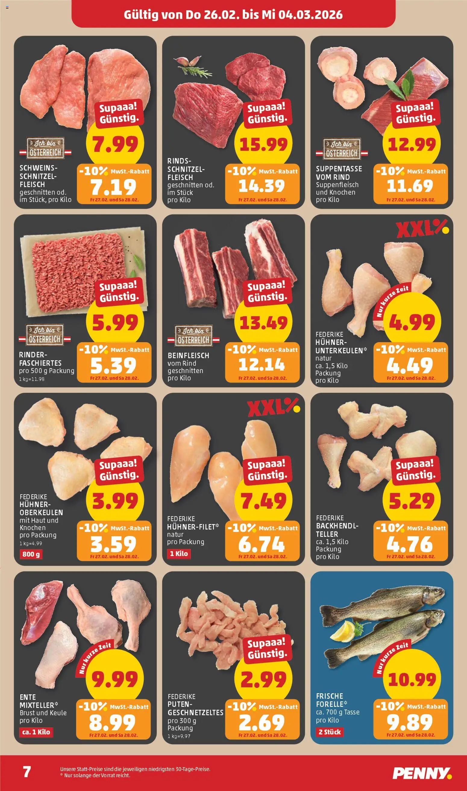 Penny Markt Flugblatt gültig ab 26.02.2026 | Seite: 7