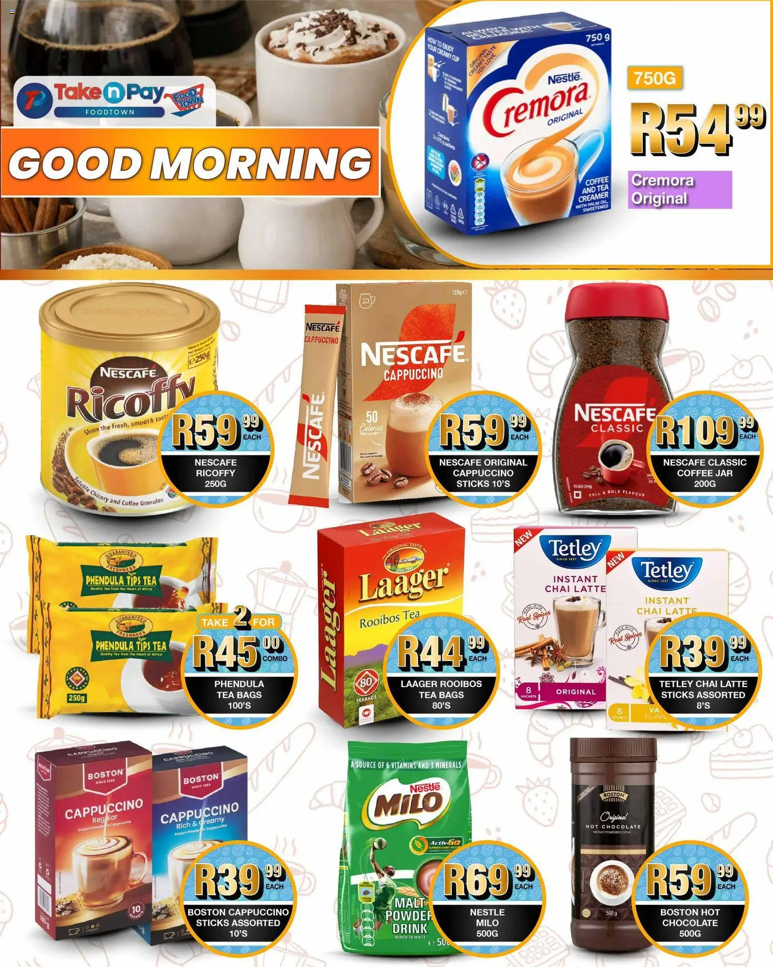 New Take n Pay catalogue – valid from 06.04.2026 | Page: 8 | Products: Vitamins, Powder, Tea, Spices