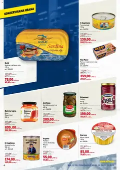 Metro katalog - pregled Metro kataloga - važi od 30.10.2025 | Strana: 4 | Proizvode: Šal, Ajvar, Rio mare, Pašteta