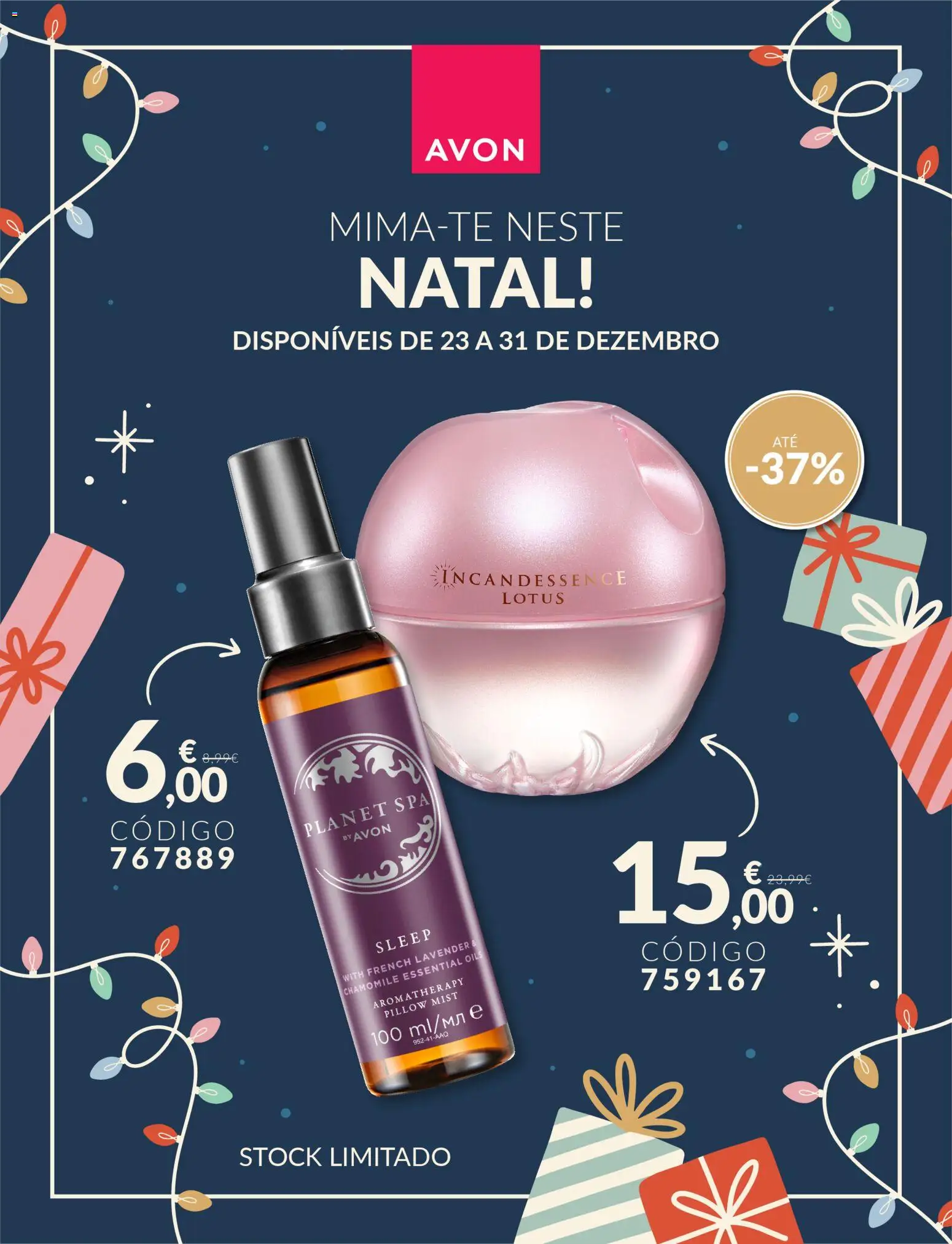 Avon - Mima-te neste Natal │ válido de 23.12.2025 | Página: 3 | Produtos: Perfume
