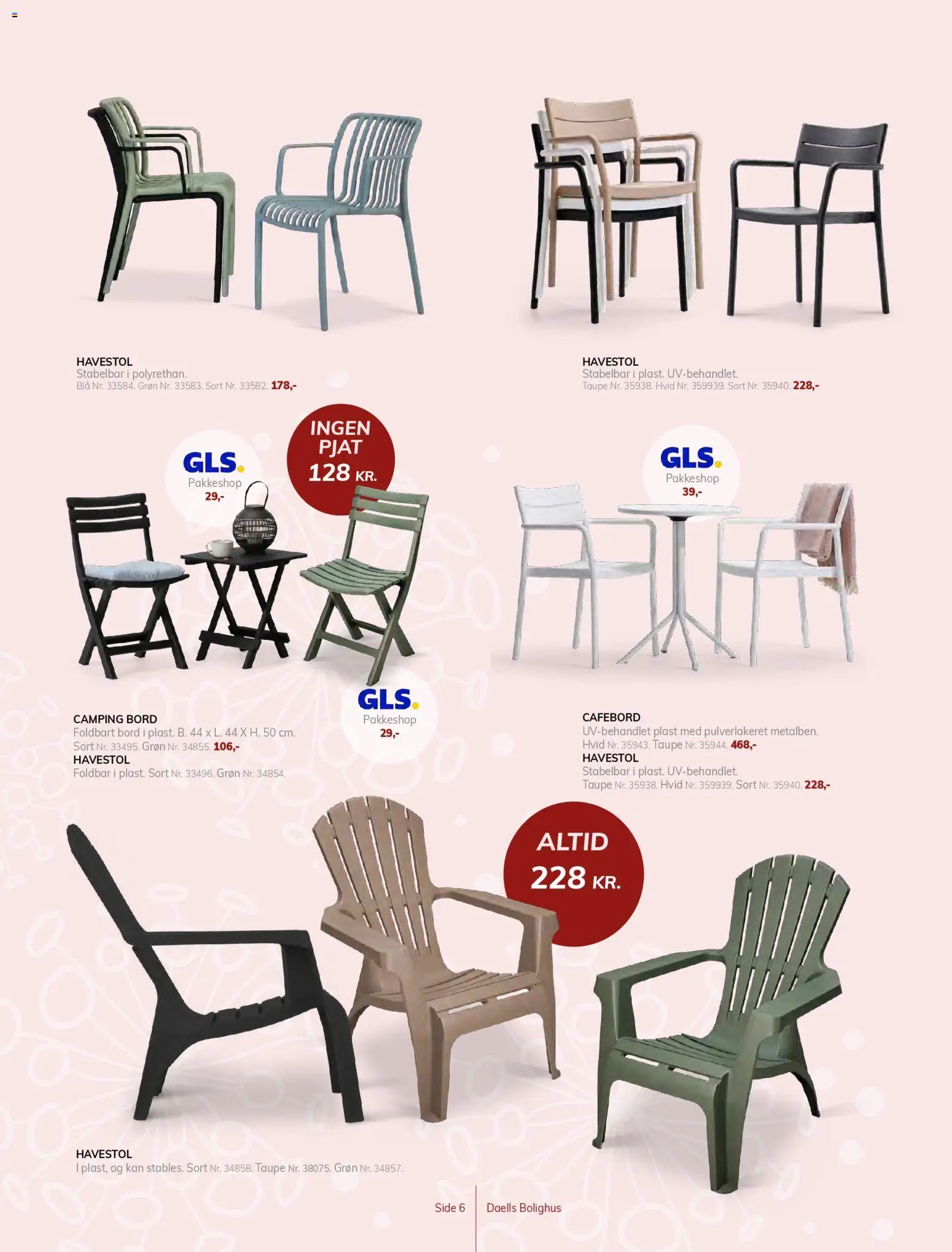Daells Bolighus tilbudsavis – gyldig fra 29.04.2026 | Side: 6 | Produkter: Bord