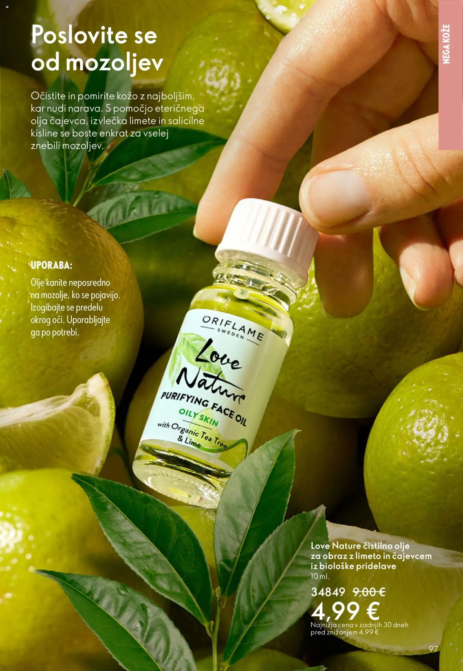 Novi Oriflame katalog ponudbe – veljaven od 11.03.2026 | Stran: 97 | Izdelki: Olje