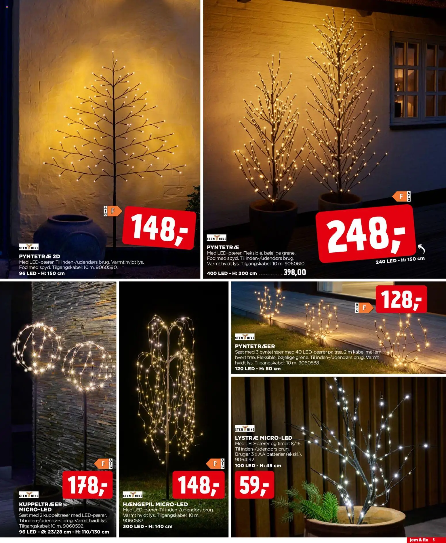 Jem & fix tilbudsavis – gyldig fra 23.11.2025 | Side: 5 | Produkter: Batterier, Kabel