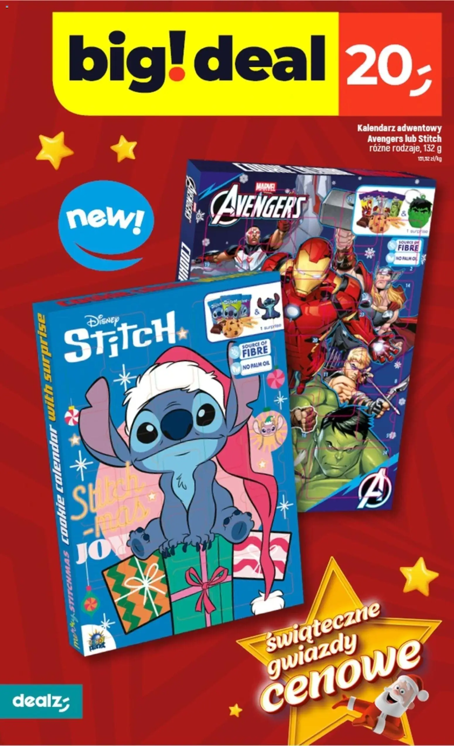 Dealz Gazetka od 06.11.2025 | Strona: 24 | Produkty: Kalendarz adwentowy, Kalendarz