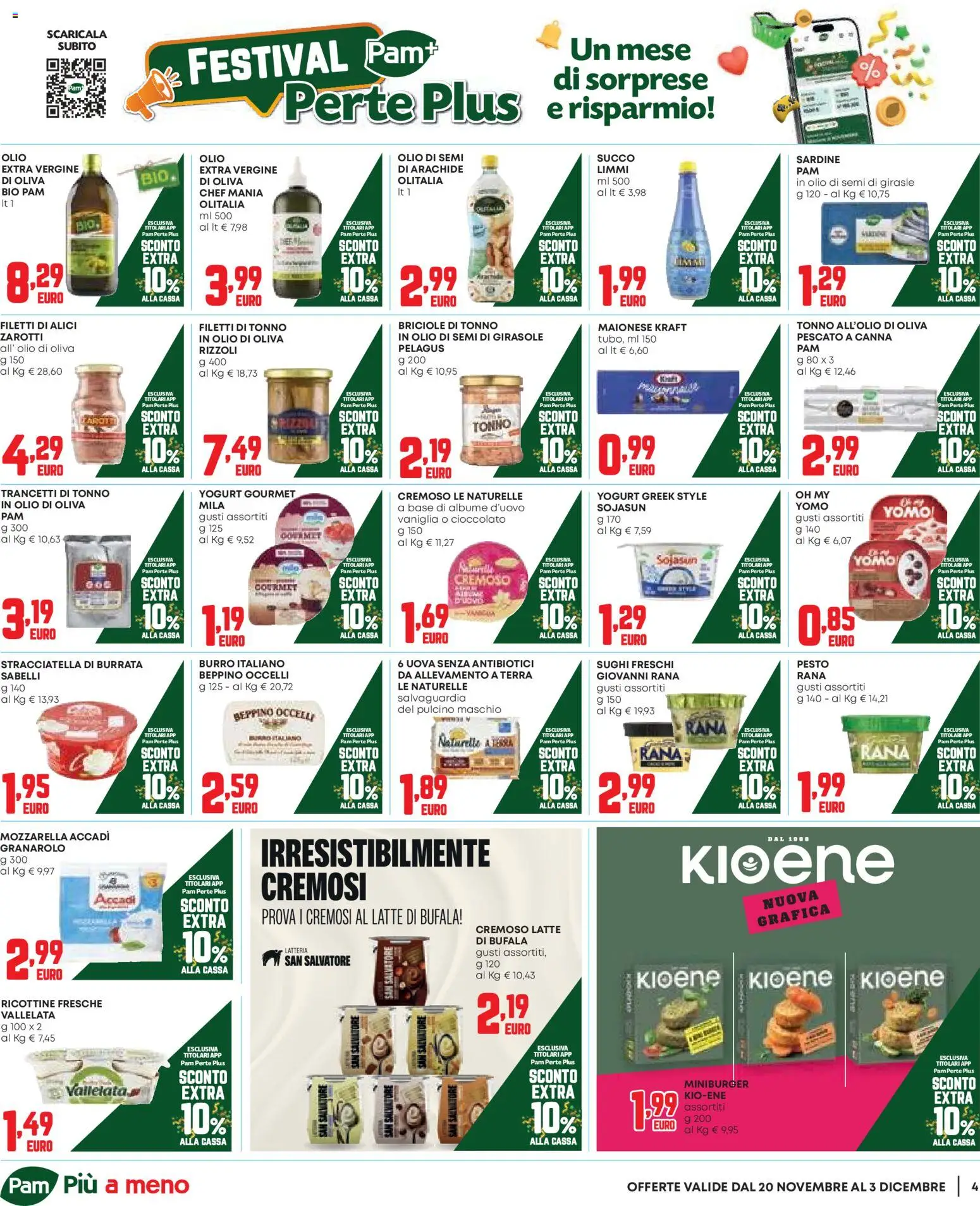 Volantino Panorama del 20.11.2025 | Pagina: 4 | Prodotti: Burro, Alici, Stracciatella, Terra