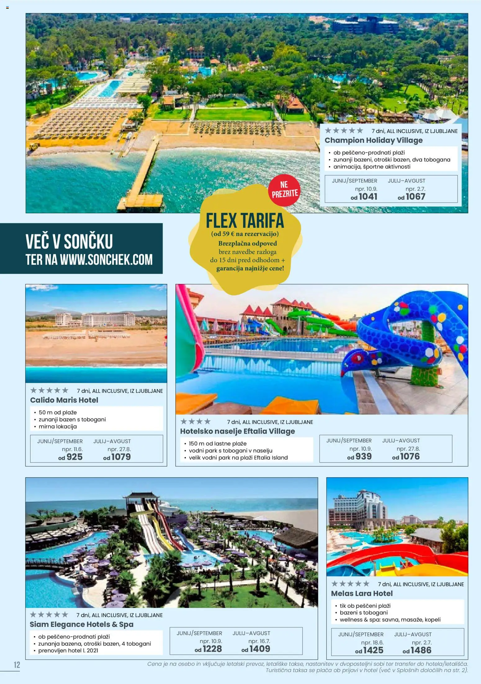 Novi Sonček katalog ponudbe – veljaven od 08.01.2026 | Stran: 12 | Izdelki: Bazen