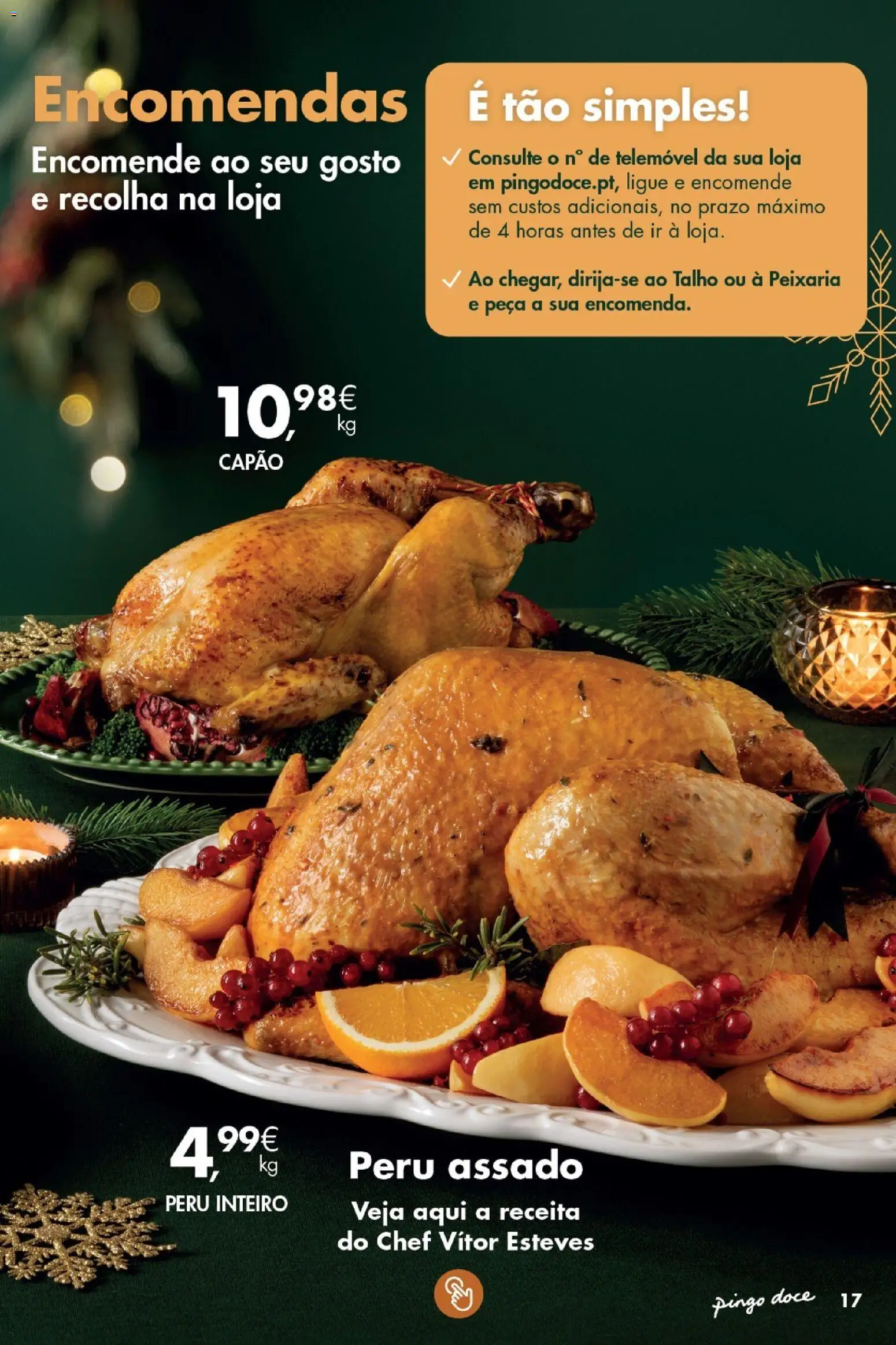 Pingo Doce - Catálogo de Natal │ válido de 25.11.2025 | Página: 17 | Produtos: Peru, Telemóvel