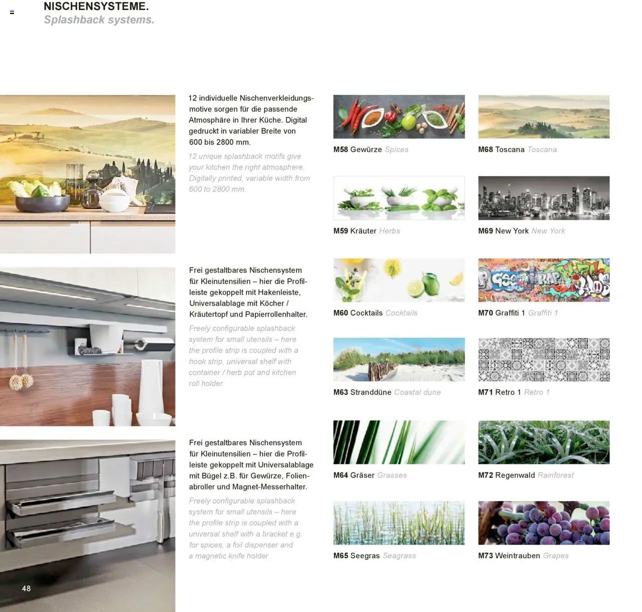 Ostermann Vito Küchenprospekt – gültig ab 26.05.2025 | Seite: 48 | Produkte: Kocher, Gewürze, Weintrauben