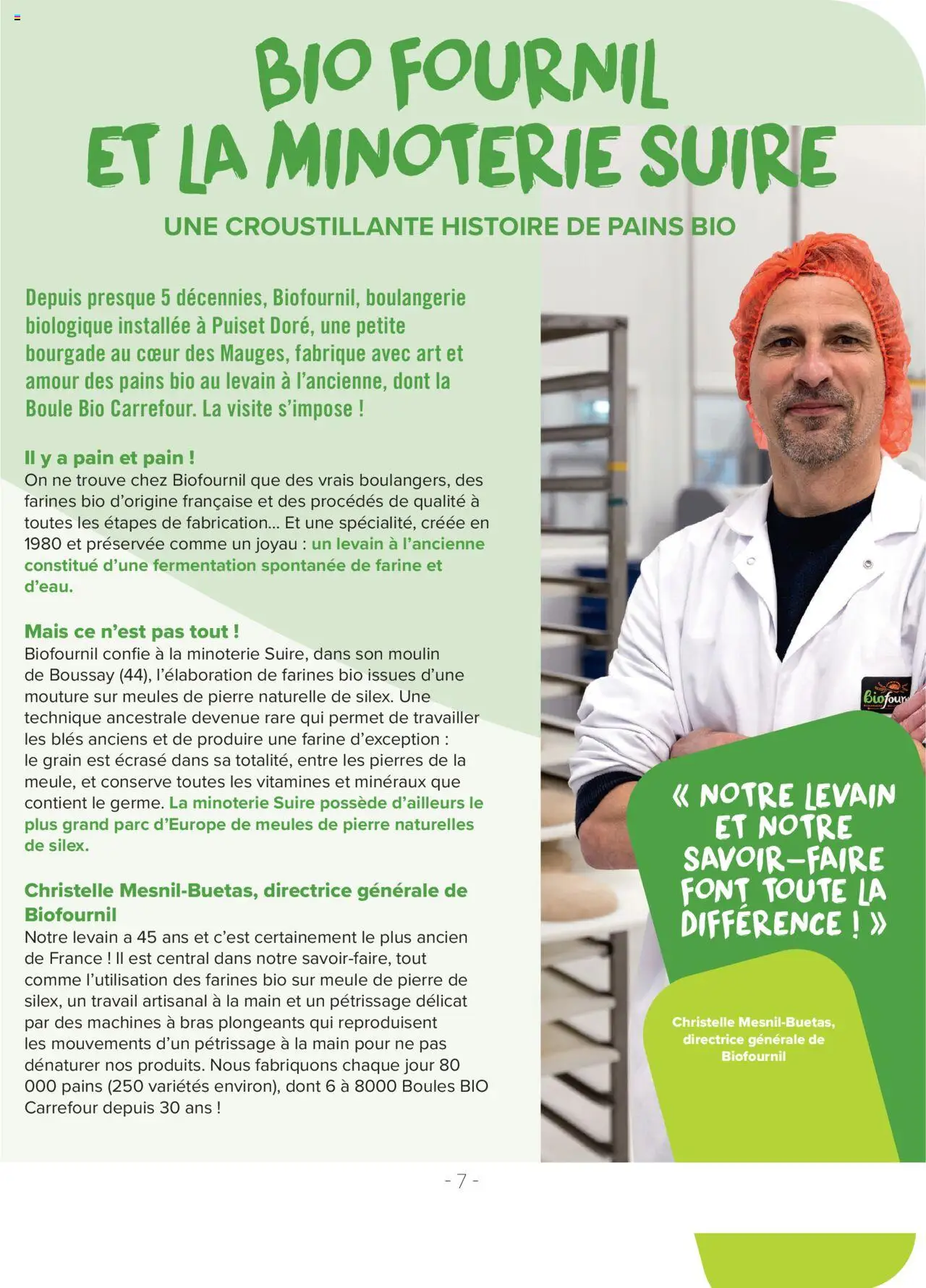  | Page: 7 | Produits: Farine, Mais, Pain