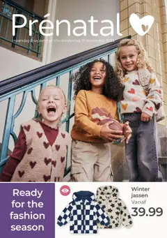 Prénatal - Fashion folder - Voorbeeld van een folder van Prénatal, geldig van 08.09.2025