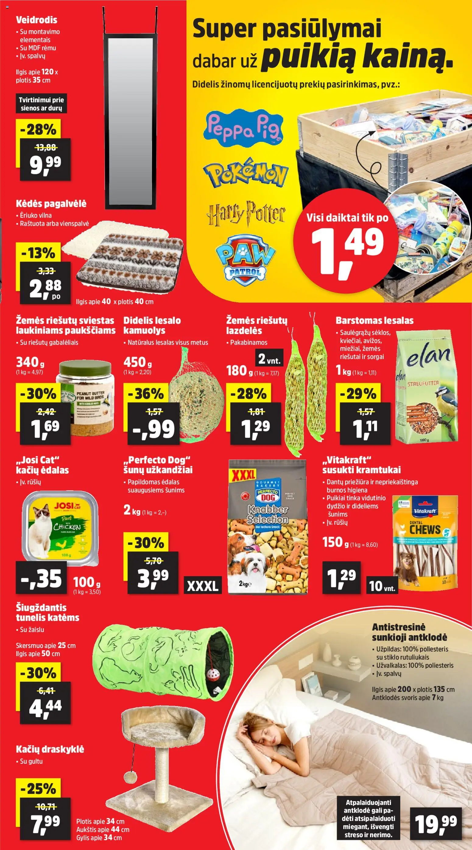 Thomas Philipps akcijos nuo 08.12.2025 | Puslapis: 9 | Prekių: Riešutai, Antklodė, Veidrodis, Užvalkalas