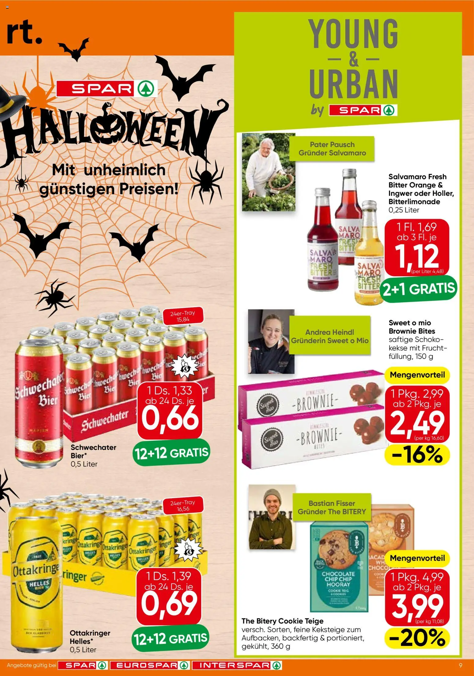 Spar Flugblatt - Niederösterreich gültig ab 30.10.2025 | Seite: 9 | Produkte: Kekse, Bier