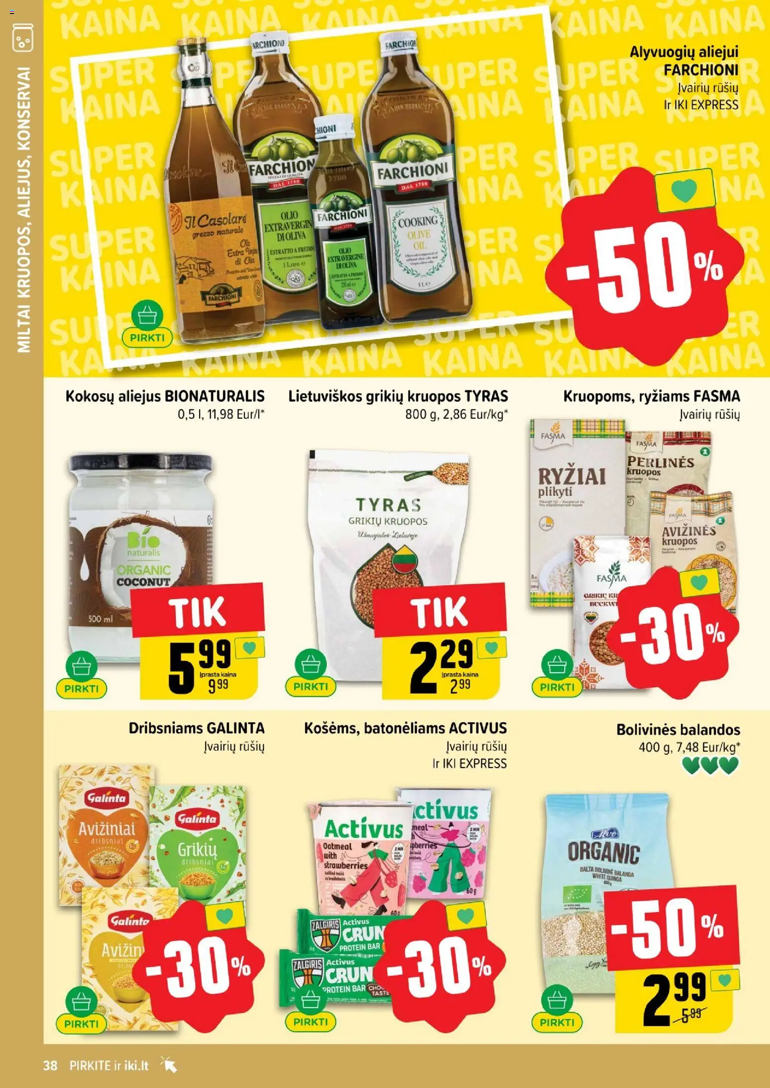 IKI akcijos nuo 19.01.2026 | Puslapis: 38