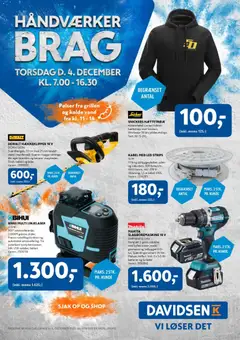 Davidsen - Håndværkerbrag d. 4/12 gyldig fra 04.12.2025